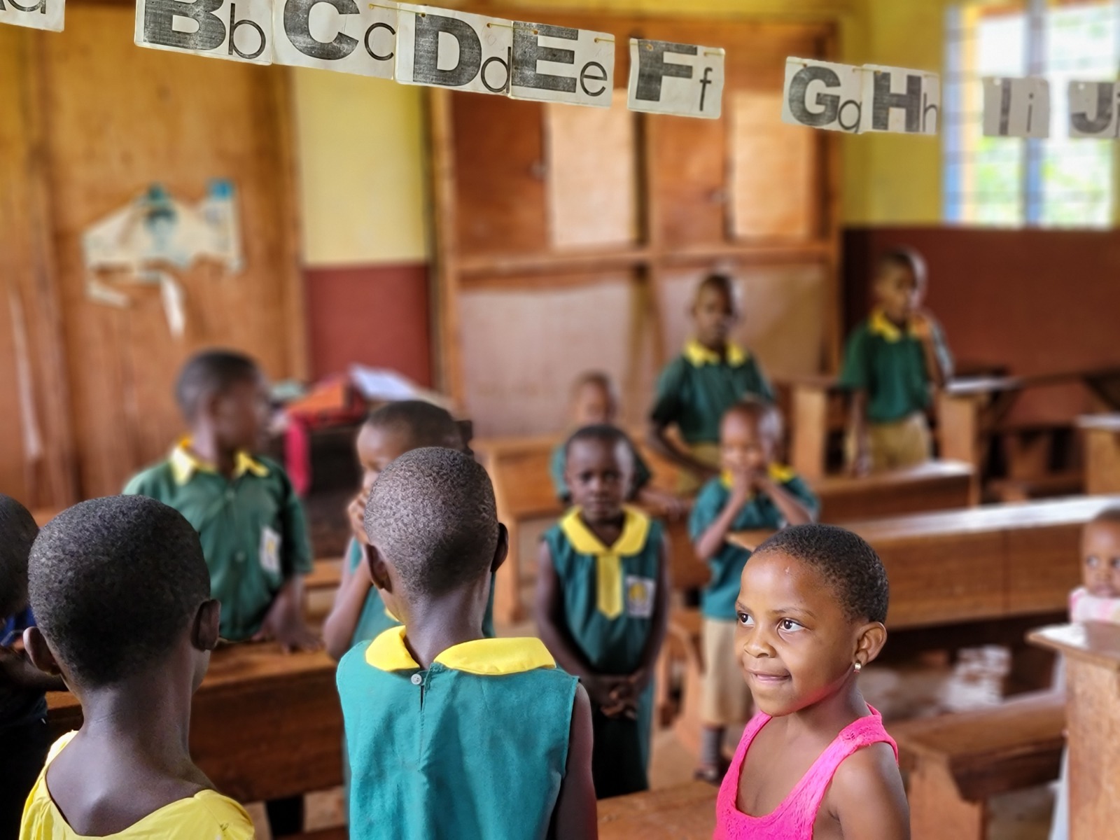 Children at school